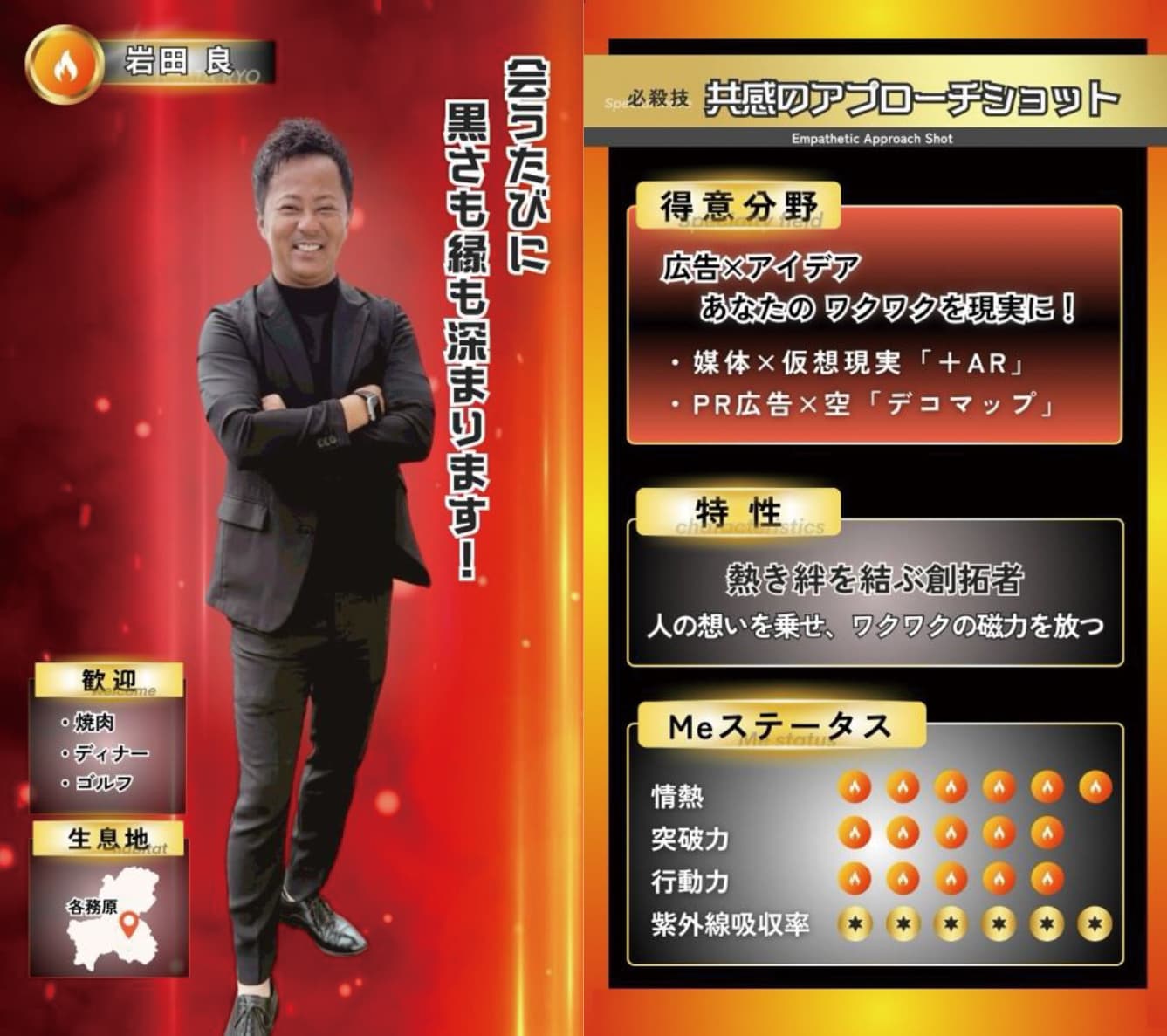 デジミーのAR名刺